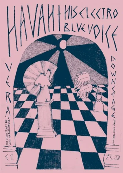 HAVAH & His Electro Blue Voice — Havah and His Electric Blue Voice — Poster