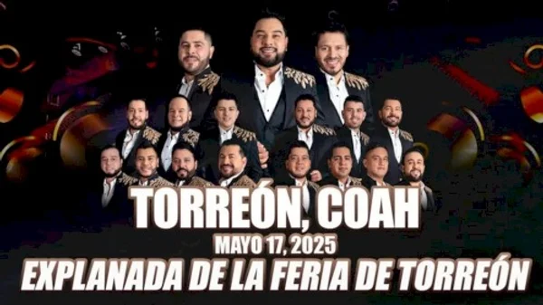 Los 2 de la S, Banda MS de Sergio Lizárraga 他 3 組 — Banda MS,Explanada de la Feria de Torreón — Poster
