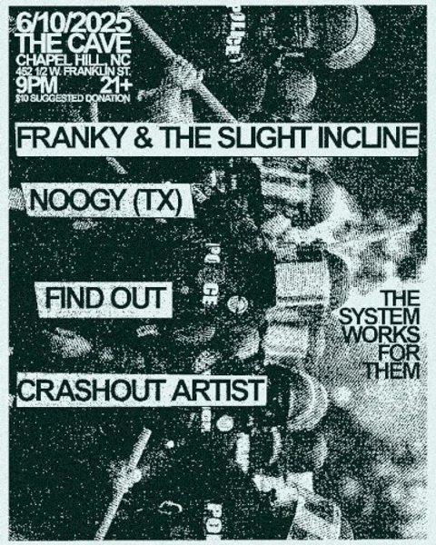 Franky and the Slight Incline — Franky & the Slight Incline — Poster