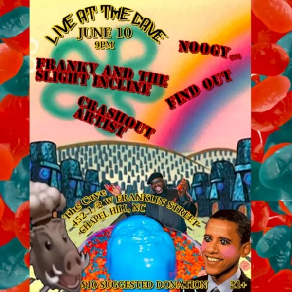 Franky and the Slight Incline — Franky & the Slight Incline — Poster