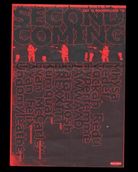 HYPERFEMME, Jawwaad + 3 more — Second Coming — Poster