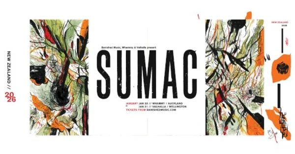 SUMAC — SUMAC New Zealand tour — Banner