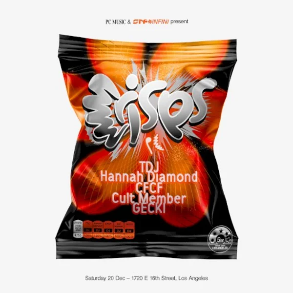 GECKI, CFCF + 3 more — Crisps — Poster