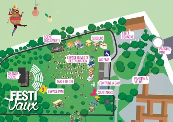 Festi'Vaux 2025 — Map