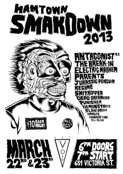 Hamtown Smakdown 2013 — Poster