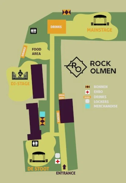 Rock Olmen 2024 — Map