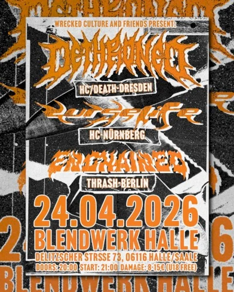 Dethroned, Curselife + 1 más — Poster · Flyer