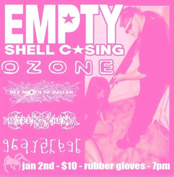 Empty Shell Casing, Fifteen Rhema + 3 more — Empty Shell Casing/Ozone/Six Shots in Dallas/Fifteen Rhema/Gray Arbor — Poster