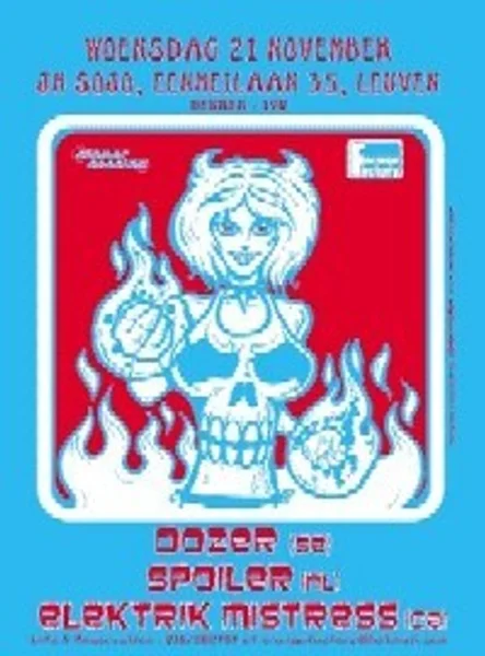 Blindman’s Buff, Dozer + 1 más — Dozer + Spoiler + Blindmans' buff at Sojo — Poster