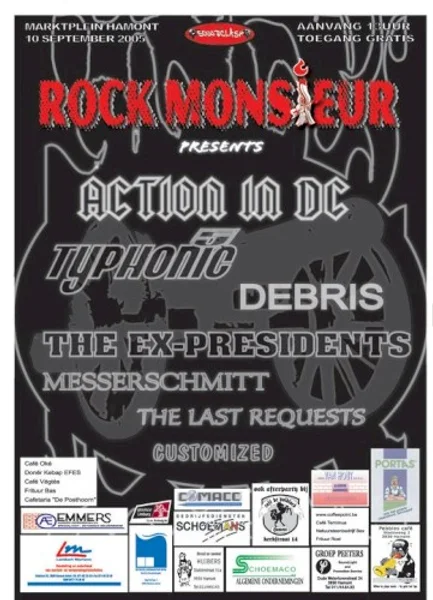 Rock Monsieur 2005 — Poster