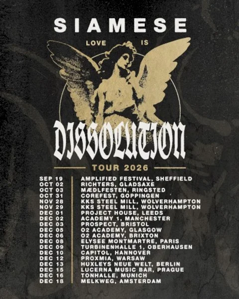 Dayseeker — Creature in the Black Night Tour - Prague — Poster