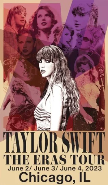 テイラー・スウィフト — The Eras Tour — Poster