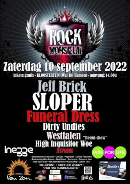 Rock Monsieur 2022 — Poster