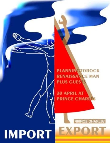 Planningtorock & Renaissance Man — Import / Export — Poster