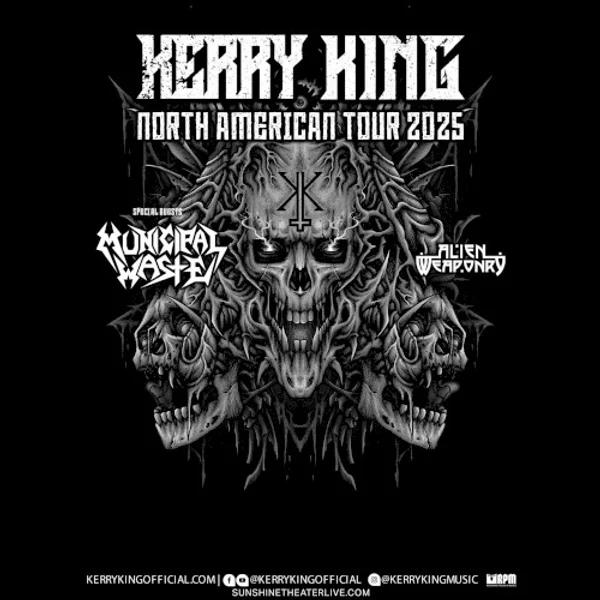 Kerry King — Kerry King North American Tour 2025 — Poster