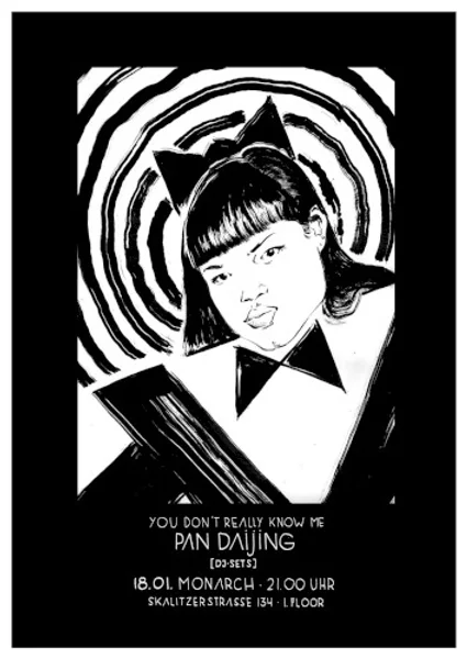 Pan Daijing — You Don't Really Know Me — Poster