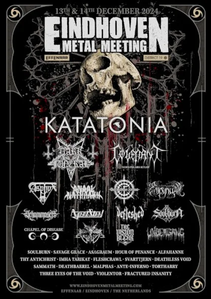 Eindhoven Metal Meeting, Day 2: Main Stage — Poster