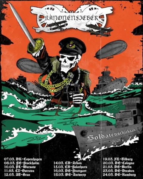 Kanonenfieber — Soldatenschicksale 2026 - Dresden — Poster