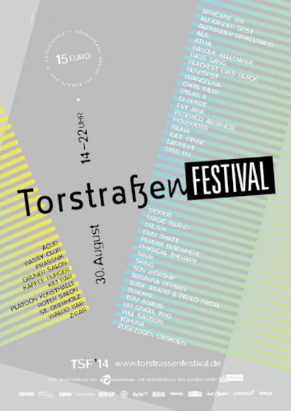 Torstraßen Festival 2014 — Poster