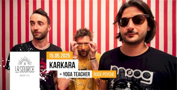 Karkara — Karkara + Yoga Teacher — Poster