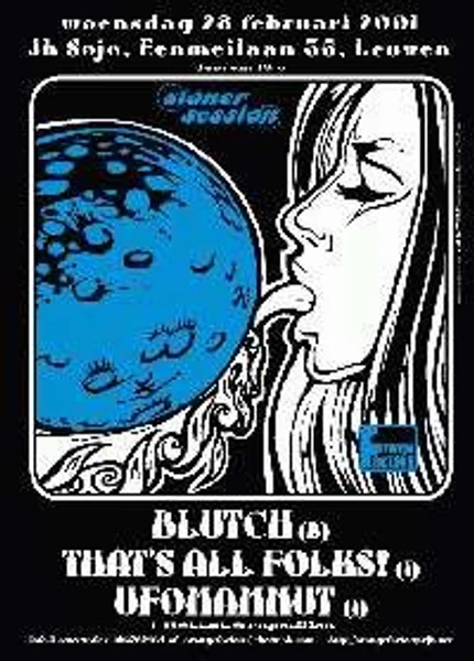 Blutch, That's All Folks + 1 weitere — Ufomammut + That's all folks! + Blutch at Sojo — Poster