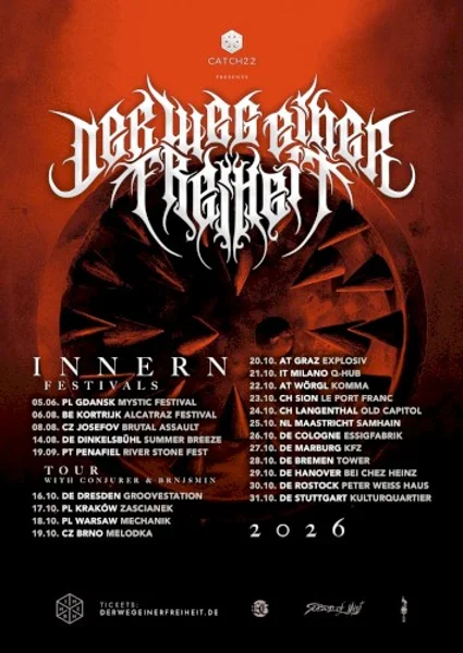 Der Weg einer Freiheit — Innern - Tour 2026 - Warsaw — Poster