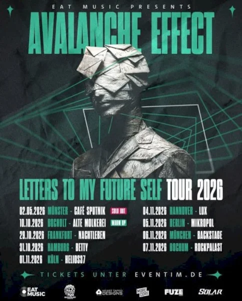 Avalanche Effect — Letters to my Future Self Tour - Berlin — Poster