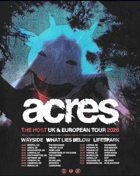 Acres — The Host Tour 2026 — Poster