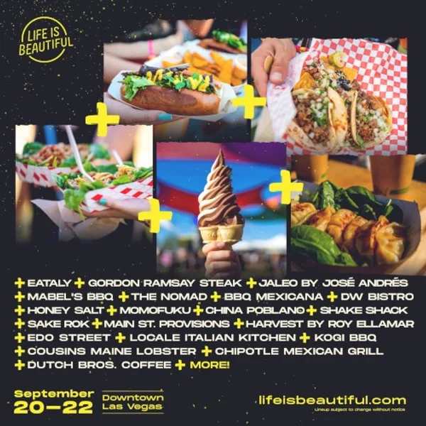 Life Is Beautiful Music & Art Festival 2019 — Poster