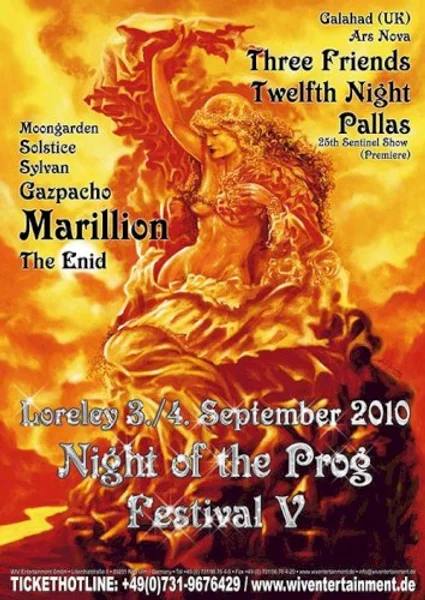 Night of the Prog Festival V — Poster