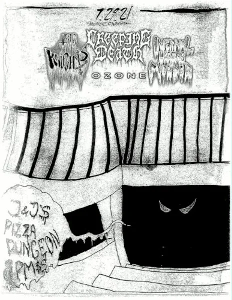 Creeping Death, Infernal Legions of Mordor + 2 more — Another Farewell — Poster