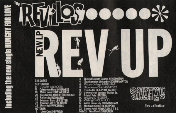 The Revillos — Poster