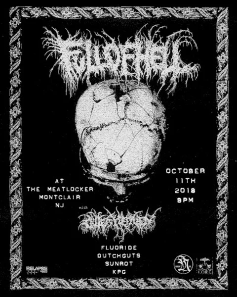 Full of Hell & Outer Heaven — Poster
