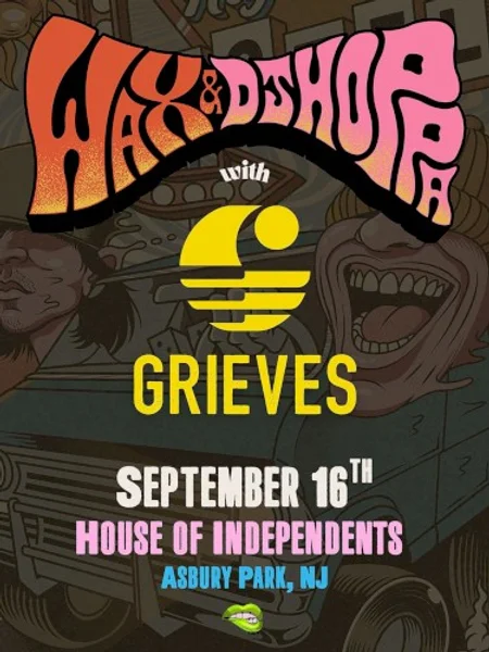 Grieves, DJ Hoppa + 1 more — Event poster