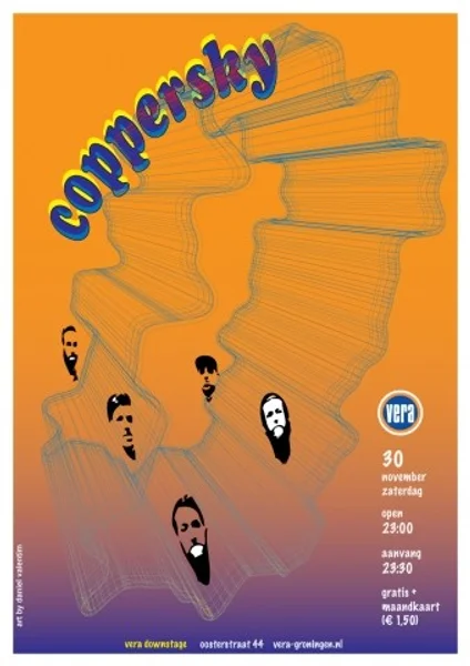 Coppersky — Cartel del evento