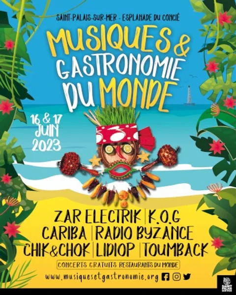 Festival Musiques et Gastronomie du Monde 2023 — Poster