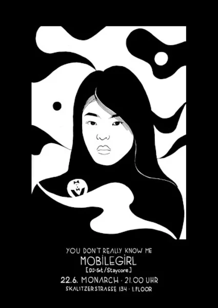 mobilegirl — You Don't Really Know Me — Poster