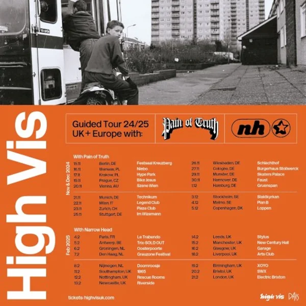 High Vis — Guided Tour - Europe 2024 - Prague — Poster