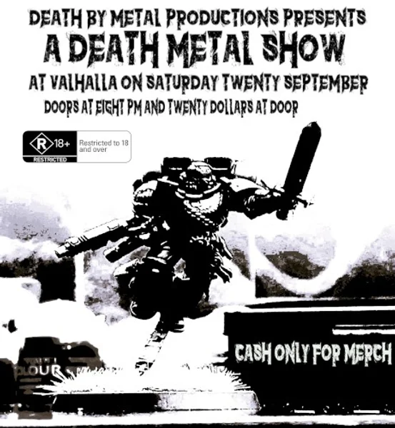 Slave Species, Insidious Retch 他 2 組 — A Death Metal Show — Poster