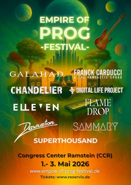 Empire of Prog Festival — Poster