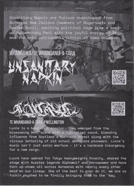 Bloodbox, Chronic Shnxman + 15 more — Destroy Napier 2025 — Program