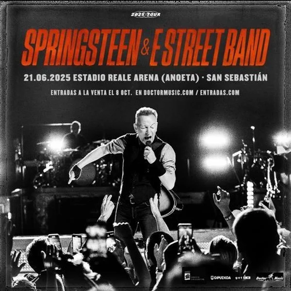 The E Street Band, ブルース・スプリングスティーン 他 19 組 — 2025‐06‐21: Reale Arena — Poster