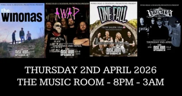 AWAP & One Fall — AWAP + ONE FALL (USA) — Banner