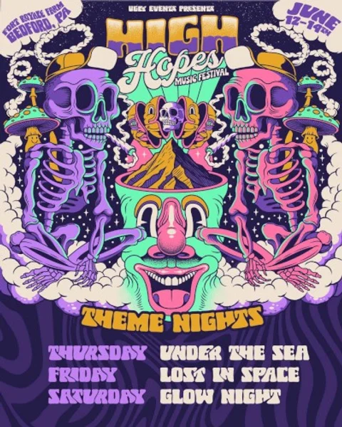 High Hopes Music Festival 2025 — Flyer