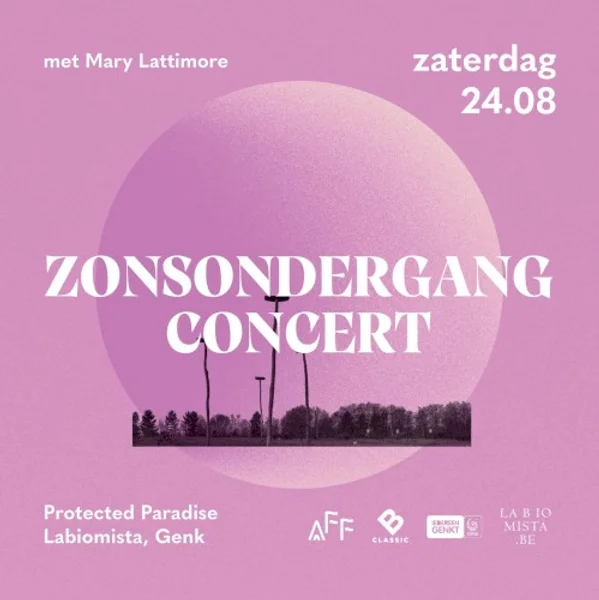 Mary Lattimore — Zonsondergangconcert met Mary Lattimore — Poster