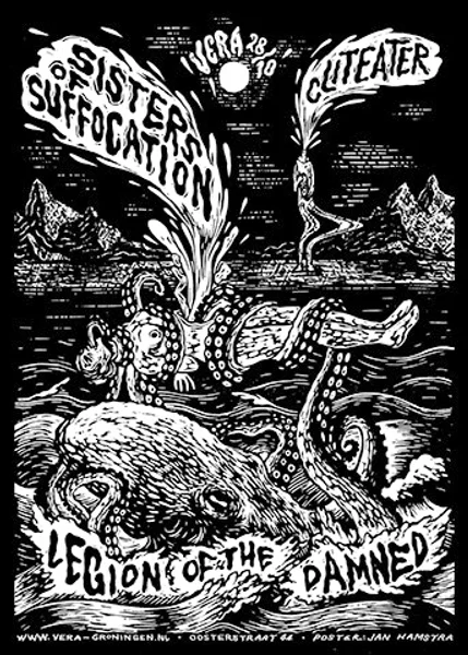Cliteater, Legion of the Damned + 1 weitere — Poster