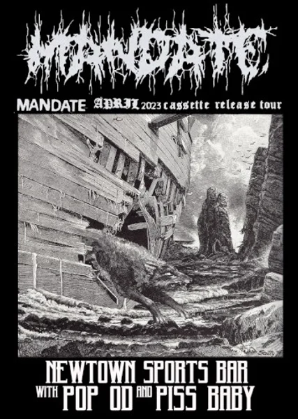 Mandate — Mandate Cassette Release — Poster
