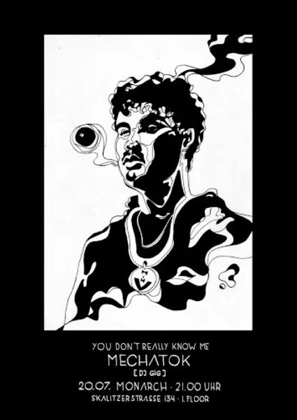 Mechatok — You Don't Really Know Me — Poster