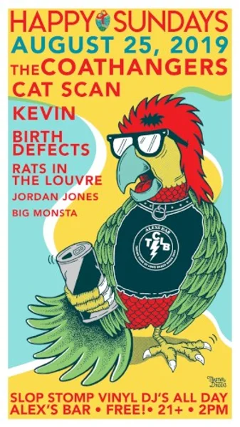 Happy Sundays FREE Music Fest August 25, 2019 — Poster · Flyer