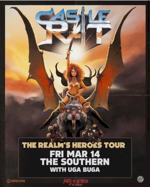 Castle Rat — The Realm’s Heroes Tour — Poster